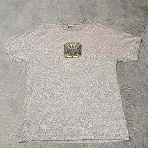 Vintage Y2K West Coast Choppers Jesse Who Gray Motorcycle Graphic T Shirt